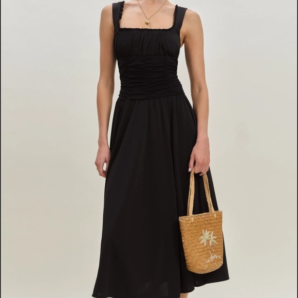 Reformation Dresses & Skirts - Reformation Willa Knit Dress Black - Size XS